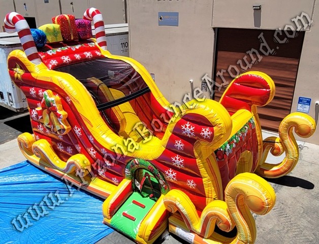 Giant Inflatable Santa Sleigh Rental Tempe